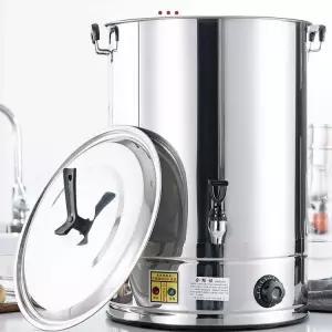 식당 육수통 보온물통 대형 국통 전기육수통 전기보온통 수도꼭지 장국통 전기 물끓이기 스텐