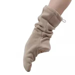 연습 발레 소프트슈즈 워밍업 열 워머 방지 벨벳 따뜻한 겨울 웜 신발 코튼 소프트 댄스화