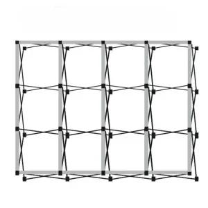 접이식 배경 광고 포토존 미니트러스 전시부스 설치