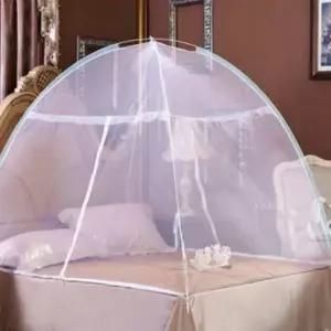 [에이치플러스몰]모기장 텐트 원터치 양문형 실내 실외 바닥형