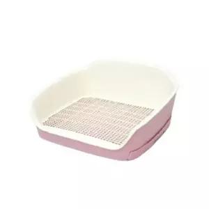 [반려] 강아지 핑크 화장실 배변판 그물망 점보 1P 애견 대형