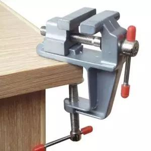 목공용 바이스 소형 클램프 테이블 고정 미니 작업대
