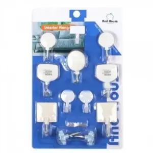 [JED] 옷걸이 후크 디자인 2번 수납용 행거 벽 모음 활용성 벽걸이 좋은 수납