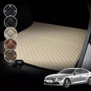 컨셉토 가죽 퀼팅 더 올뉴 3세대 전용 트렁크매트 G80