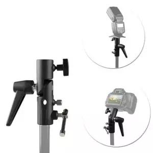 우산 스피드 라이트 스탠드 마운트 삼각대 스트로보 플래쉬