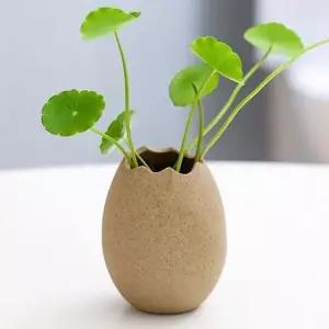 7029A 유리꽃병 세로 꽃병 화병 인테리어 계란 계란껍 둥근꽃병 둥근화병