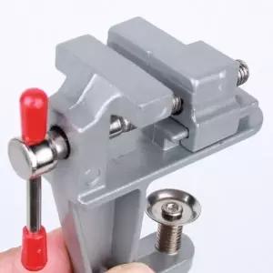 [셀러에이드]미니 바이스 탁상용 고정 클램프