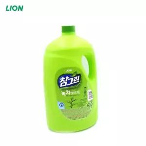 참그린 과일세척제 녹차뽀드득 주방세 제 3L 용기 1EA 설거지용품 정제 다용도세제 주방세정제 고농축