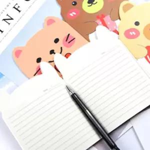 캐릭터수첩 미니 휴대용 필기 노트 1개 소형노트 미니노트 동물노트