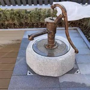 작두펌프 재래식 수동 우물 양수기 우물펌프 시골 옛날 농촌