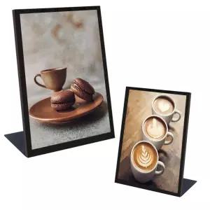 테이블 메뉴판 거치대 pop 꽂이 광고용 스탠드 A5 A4