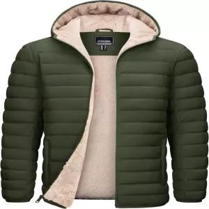 타코센 남성 퍼퍼 재킷 후드 셔파 안감 방수 방풍 단열 따뜻한 겨울 퍼피 코트