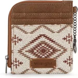몬태나 웨스트 랭글러 여성용 웨스턴 카드 지갑 아즈텍 신용카드 소지자