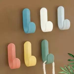 파스텔 접착식 후크 걸이 투명벽걸이 욕실수건걸이 컵 욕실수건걸이 걸이