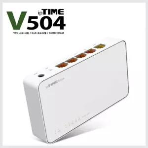 인터넷공유기 IPTIME 4포트 유선공유기 VPN 서버지원