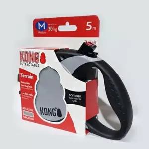 [반려] 자동줄 강아지 산책 애견 목줄 외출 리드줄 그레이M