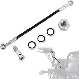 WOWTK 25CM 유니버설 브레이크 라인/호스 익스텐션/익스텐디드 커넥터 모터사이클 예비 부품 대부분의