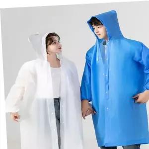 남녀공용 3컬러 EVA 레인코트 우비 비옷 여름 장마철