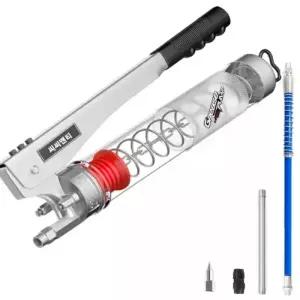 씨씨앤티 기어식 투명 구리스건 HGP-600G 구리스 주입기 펌프 카트리지 타입