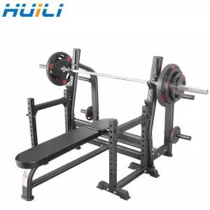 가정용 벤치프레스 바벨랙 튼튼한 상업용 플랫벤치 안전