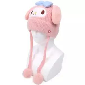 어린이캐릭터모자 마이멜로디 움직이는 니트 모자 어린이 겨울 따뜻한 방한모