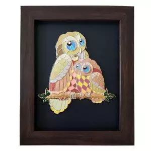 [JH4OR0P7_51AJ]mu하우스 FR부엉이골드액자 (29886657)