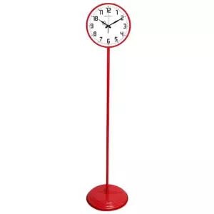 무소음 GPM6163 대형교육용 스탠드시계 제조한국 메탈 플로어시계 무타공시계 이동식시계 롱스탠드시계