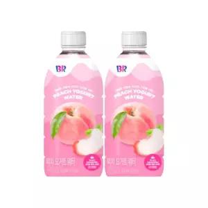 피치요거트 베스킨라빈스 워터 500ml 20개 복숭아음료 과일음료 과즙음료 피치요거트