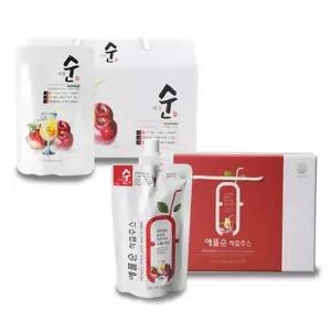 사과즙 영주 생사과즙 애플순20포 스파우트 순수 생 사과즙