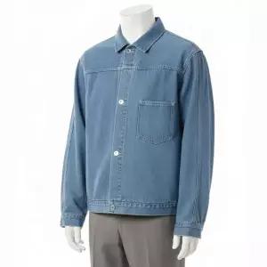 나나미카 숏 데님 자켓 26SS S25SA082E LI 남성 청자켓