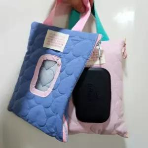 물티슈 가방 케이스 파우치 휴대용 고리 유모차 백 외출 보관 화장실 걸이