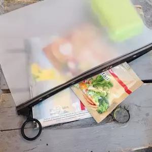 투명 파우치 세면도구 지퍼백 여행용 케이스 다용도지퍼백 수납파우치