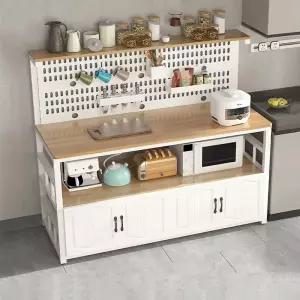 주방 보조 테이블 타공판 길이80 탁자 베이킹