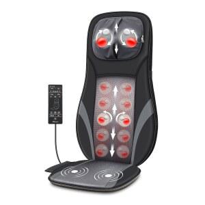 스네일락스 시아츠 허리 마사지기 강도 조절이 가능한 깊은 반죽 마사지 의자 패드 전신 을 위한