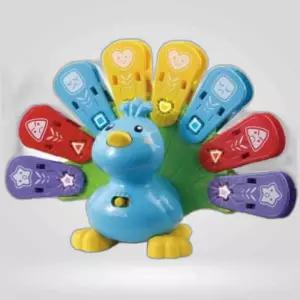 브이텍 러닝이모션 공작새 감성발달장난감 사운드장난감 V525803 음악악기놀이