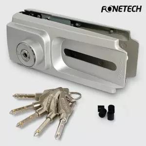 G2 세원 강화유리문 심플도어락 단문용 유리보조키 외문 출입문