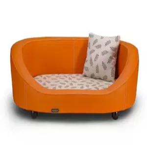 강아지 가죽침대 방석 베드 침대 반려견 쇼파 애견 방수 곰돌이 반려동물 린넨 매트 소형