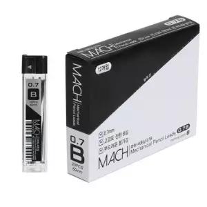 [문구] 샤프심 12개입 0.7 B 1000 마하