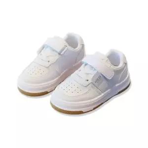 논슬립 둥근코 찍찍이 화이트 아동 운동화 205393