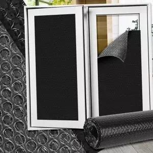 암막 단열 시트 여름철 겨울철 시트지 창문 단열 시트 열차단 유리창 냉난방비 블라인드 가리개 냉난방