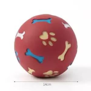 [반려] 반려견 장난감공 노즈워크 강아지 간식 14cm