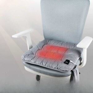 보조배터리 전기방석 휴대용 그레이 USB 전기 전기장판