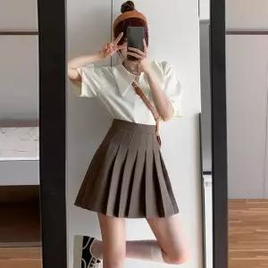 여성 테니스 스커트 이너 쇼츠 미니스커트 주름 치마