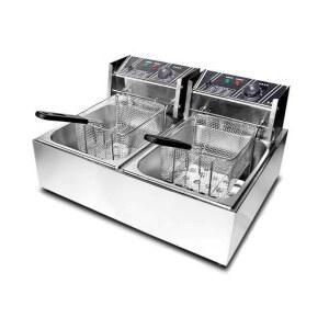 전기 튀김기 소형 영업용 주방 감자 자동 치킨 스텐