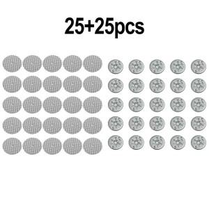 50pc 자동차 열 차폐 수리 키트 N 90796501 보호 플레이트열 시트 금속 클램핑 와셔 커버 장착 클립