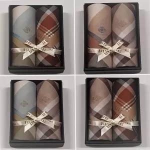 [국내매장판] 닥스 데일리로 사용 하기 좋은 선염 남성 손수건 4종 택 1 DAKS2203