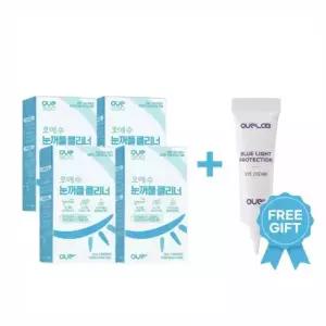 아이크림+오에수 눈꺼풀 클리너 티슈 15파우치 1파우치2매입 , 4개