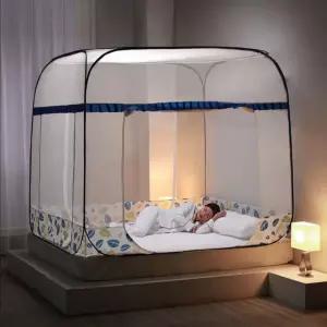 가정용 몽고 모기장 여름 모기장 접이식 텐트 지퍼