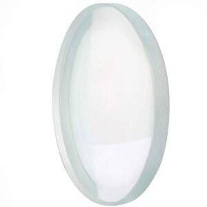 조이텍 3.93인치(100mm) 지름 회전 탑 베이스 K9 크리스탈 유리 오목 거울, 그레이트 하이엔드 투명 표면