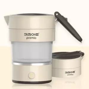 여행용 접이식 유선 전기 주전자 실리콘 폴딩 포트